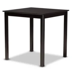 Caron Wood Pub Counter Height Dining Set Espresso Brown - Baxton Studio -Furniture Specialty Store GUEST 00e8f16a cf88 4396 83c3 a7f835e666f6