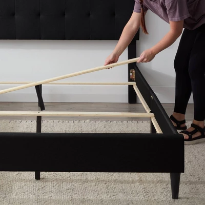 Sue Square Tufted Headboard Platform Bed - Brookside Bed 5 Sue Square Tufted Headboard Platform Bed - Brookside Bed - Image 3