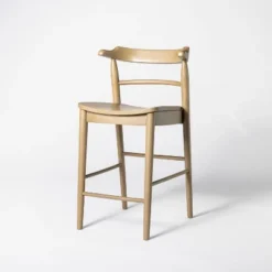 Kaysville Curved Back Wood Counter Height Barstool - Threshold™ Designed With Studio McGee -Furniture Specialty Store GUEST 023f7aed 536a 4f95 b97e 35970af67510