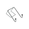Fellowes Wire Partition Additions Plastic Double Coat Hook Black (75510) 423889 -Furniture Specialty Store GUEST 02b3b849 8723 4de8 b9bd 4e8f4f6cf92b
