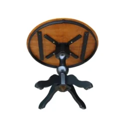 36" May Round Top Pedestal Table Dining Height Black/Cherry - International Concepts 7 36" May Round Top Pedestal Table Dining Height Black/Cherry - International Concepts -Furniture Specialty Store GUEST 02c07341 c749 4cd4 8658 6410ac35745e