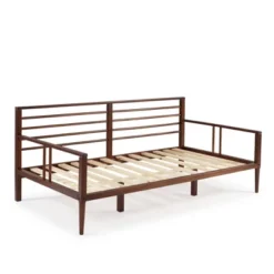 Mid Century Modern Solid Wood Spindle Daybed - Saracina Home -Furniture Specialty Store GUEST 03589d72 727c 4275 b0fa 7aa23312241d