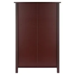 42.99" 6pc Milan Storage Shelf With Baskets Walnut - Winsome -Furniture Specialty Store GUEST 03b3a3b5 0f36 4c8b 8415 e69d6bd0af5e