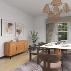 Modern Wood Sideboard Buffet Light Brown - Olivia & May -Furniture Specialty Store GUEST 04661afd 485b 415c b779 b3fd455f263f