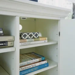 Dover TV Stand For TVs Up To 56" Off White - Home Styles -Furniture Specialty Store GUEST 04684bac f6bf 414a 9a5e f3fe698b2936