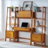 3pc Landon Desk And Bookcases Set Acorn - Crosley -Furniture Specialty Store GUEST 05642281 2431 4296 aac4 af984f2c3966