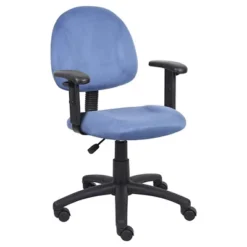 Microfiber Deluxe Posture Chair With Adjustable Arms - Boss Office Products -Furniture Specialty Store GUEST 05a4bfc0 1cec 459a bb82 cfba3e6f547b