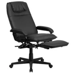 Emma And Oliver High Back Black LeatherSoft Executive Reclining Ergonomic Office Chair With Arms -Furniture Specialty Store GUEST 05ba5d80 28f8 4320 8935 25dc2409bc87