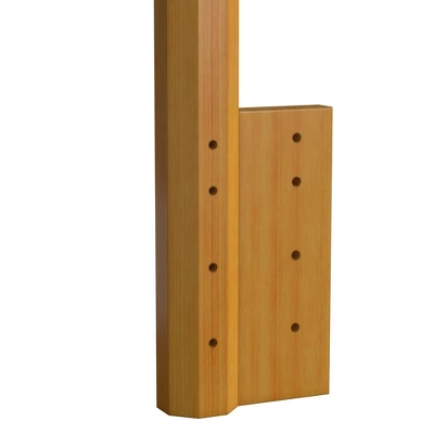 Full/Queen Oak Tree Headboard With Frame Included Natural - Hillsdale Furniture 10 Full/Queen Oak Tree Headboard With Frame Included Natural - Hillsdale Furniture - Image 8