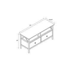 Titian Rustic TV Stand For TVs Up To 40" - Linon -Furniture Specialty Store GUEST 05e76d3c 644c 4d94 946f f447a8576d95