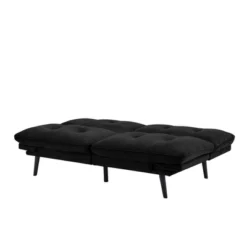 Finley Convertible Futon Sofa Bed Black - Serta -Furniture Specialty Store GUEST 05f76257 a432 4c1e ba52 9cdec931b1bd