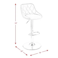 2pc Baltimore Adjustable Swivel Barstool Set - Picket House Furnishings 23 2pc Baltimore Adjustable Swivel Barstool Set - Picket House Furnishings -Furniture Specialty Store GUEST 05fe90fa f256 4522 b06f c7b3ed5fcf78