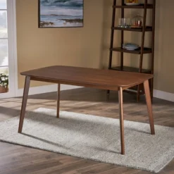 5pc Alma Mid Century Wood Dining Set - Christopher Knight Home -Furniture Specialty Store GUEST 0674762d a966 4b22 94f7 320a2d3f2108