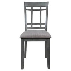 6-Piece Farmhouse Rustic Wooden Dining Table Set With 4 Chairs And Bench, Antique Gray - ModernLuxe 19 6-Piece Farmhouse Rustic Wooden Dining Table Set With 4 Chairs And Bench, Antique Gray - ModernLuxe -Furniture Specialty Store GUEST 0690a635 12f0 49b9 a394 2b76161b97d5