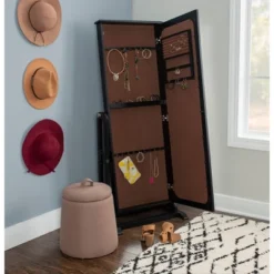 Lola Cheval Mirror/Jewelry Wardrobe Black - Powell Company 18 Lola Cheval Mirror/Jewelry Wardrobe Black - Powell Company -Furniture Specialty Store GUEST 06b2f035 718e 411f 85ea 89afc2452002