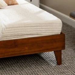 Alice Mid-Century Solid Wood Platform Bed - Saracina Home -Furniture Specialty Store GUEST 079a4833 03a8 45ea 8917 6f2e409d0be2