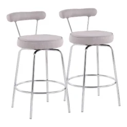 Set Of 2 Rhonda Glam Counter Height Barstools - LumiSource -Furniture Specialty Store GUEST 07caf4cc b3aa 4d44 bf2d 34d374c854db