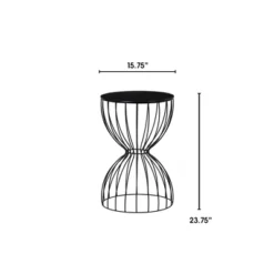 Cami Side Table Noir Black - Adore Decor -Furniture Specialty Store GUEST 07d98447 86dc 44bf 8e00 72b76ec6d190