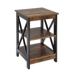 Oxford End Table With Shelves - Breighton Home -Furniture Specialty Store GUEST 0802c0f5 e2c6 49d0 abbb 989090a52724