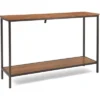 Nolan 2 Tier Console Table Brown - ClickDecor -Furniture Specialty Store GUEST 084e736d 3909 469e 841d 2bb568d6e326