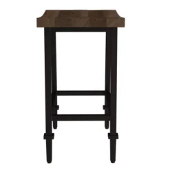 Set Of 2 Trevino Backless Non Swivel Counter Height Barstool Brown/Copper Metal - Hillsdale Furniture -Furniture Specialty Store GUEST 0957d659 3408 4eed b9cd fc740eecf570
