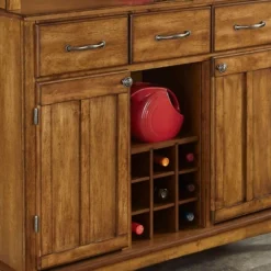Buffet With 2 Door Hutch Wood/Oak - Home Styles -Furniture Specialty Store GUEST 0ace492c db0f 4f40 8714 3b11f2a68571