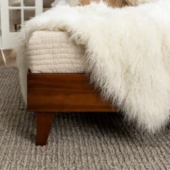 Alice Mid-Century Solid Wood Platform Bed - Saracina Home -Furniture Specialty Store GUEST 0b9916cd 09eb 40aa 9663 dce6e50b3d74