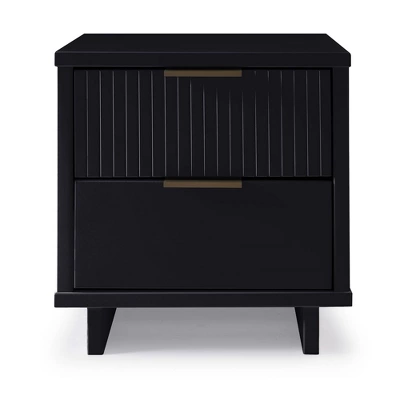Granville Modern 2 Drawer Nightstand - Manhattan Comfort 11 Granville Modern 2 Drawer Nightstand - Manhattan Comfort - Image 9