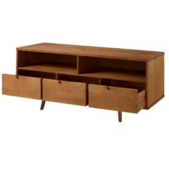 Cara Mid-Century Modern 3 Drawer TV Stand For TVs Up To 65" - Saracina Home -Furniture Specialty Store GUEST 0e714800 a100 48a4 b268 40d5b58b3806