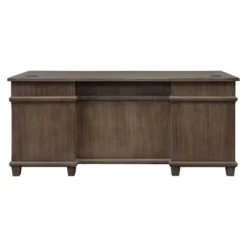 Carson Double Pedestal Desk Brown - Martin Furniture -Furniture Specialty Store GUEST 0eee1a1c 7764 49e0 81c7 db5f04298aba