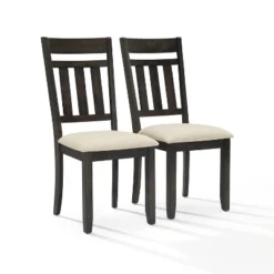 Set Of 2 Hayden Slat Back Dining Chairs Slate - Crosley -Furniture Specialty Store GUEST 0f47e6a9 9dac 4223 985b 5140dcf7e323