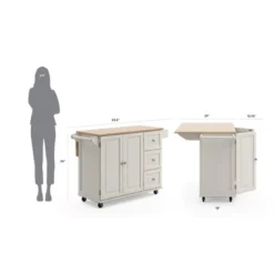 Dolly Madison Kitchen Cart With Wood Top - Home Styles 22 Dolly Madison Kitchen Cart With Wood Top - Home Styles -Furniture Specialty Store GUEST 0f90800d 3d41 484f 8c2a c2bf7c5333bc