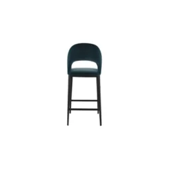 Omolara Counter Height Barstool Teal Velvet Blue - Alder Bay -Furniture Specialty Store GUEST 0fce35f7 03d6 4873 84e1 d8678709e3a0