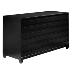 Ilya Solid Wood Modern Panel Front 6 Drawer Dresser - Saracina Home -Furniture Specialty Store GUEST 0ff1363c de24 4f47 a563 ea255a3e95ba