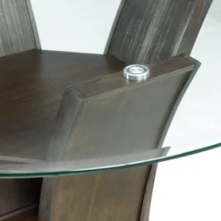 Simms Round Standard Height Dining Table Walnut - Picket House Furnishings -Furniture Specialty Store GUEST 10444b80 59da 4f9b af06 8a34595e7d0c