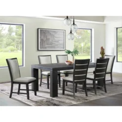 2pc Jasper Dining Slat Back Side Chair Set Black - Picket House Furnishings -Furniture Specialty Store GUEST 1271f60c fb2a 4222 9baf 7f24ee677b86