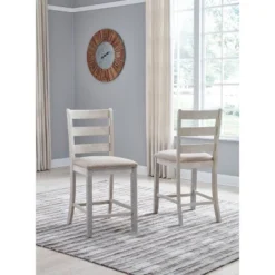 Set Of 2 Skempton Counter Height Barstools Beige - Signature Design By Ashley -Furniture Specialty Store GUEST 12eeebeb ef41 468a 8c1a eb60fa7bbf9c