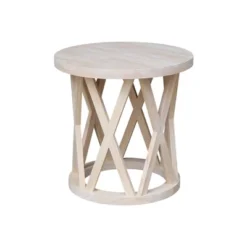 24" Ceylon Round End Table - International Concepts -Furniture Specialty Store GUEST 13265a18 6656 499a bae8 a64ad79903d5