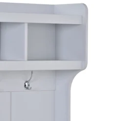 39.4" 3-in-1 Design Hall Tree With 6 Hooks, Coat Hanger And Entryway Storage Bench - ModernLuxe -Furniture Specialty Store GUEST 13414185 b27c 4735 827f 13a4862a23f0