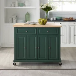 Madison Kitchen Island/Cart Emerald Green - Crosley -Furniture Specialty Store GUEST 1354be9b 576d 4960 ba55 edcf37159f37