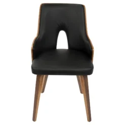Set Of 2 Stella Mid Century Modern Dining Chair Black - Lumisource -Furniture Specialty Store GUEST 136e9c5a 71b9 477e a248 3175d78727cc
