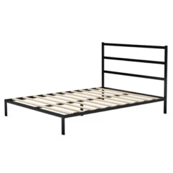Costway Twin/Full Metal Bed Platform Frame Heavy Duty Mattress Foundation W/Headboard -Furniture Specialty Store GUEST 13ceeb08 3dcf 499a 92fd f0e716abd012