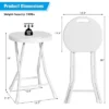 Costway Set Of 4 Portable Folding Stools 18'' Collapsible Round Stools White 1 Costway Set Of 4 Portable Folding Stools 18'' Collapsible Round Stools White -Furniture Specialty Store GUEST 142512ff 13a5 4440 aea4 4d1da03c24e2