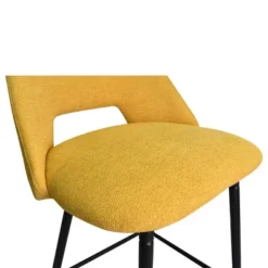 26.5" Edwin Upholstered Counter Height Stool (Set Of 2) Black Leg-The Pop Maison -Furniture Specialty Store GUEST 144752e1 0eff 4e7f 836f 61ab3e9a4ac4