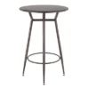 Clara Industrial Round Bar Table - LumiSource -Furniture Specialty Store GUEST 14c73521 e596 4454 98f7 a6010b0e3f97
