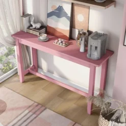 Rockland Counter Height Table With USB Port Antique Pink - HOMES: Inside + Out 11 Rockland Counter Height Table With USB Port Antique Pink - HOMES: Inside + Out -Furniture Specialty Store GUEST 161912db 8ada 445a 9bbb 1bdded13a6a9