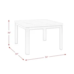 Celine Marble Counter Height Dining Table White - Picket House Furnishings -Furniture Specialty Store GUEST 164364b2 9364 4cbc aa6b 89eced86bd40