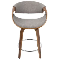 Set Of 2 Curvini Mid-Century Modern Counter Height Barstools - LumiSource -Furniture Specialty Store GUEST 164680b5 630b 426d 9a00 fb0befa5b12c