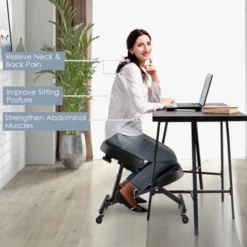 Costway Ergonomic Kneeling Chair Adjustable Stool Memory Foam Angled Seat -Furniture Specialty Store GUEST 167c3a0a 0f56 4527 aca9 3ff3a83c0ae7