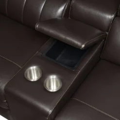 6pc Nara Dual Power Leather Reclining Sectional Sofas Espresso - Steve Silver Co. -Furniture Specialty Store GUEST 17ab5b18 c117 4f9c a867 d307aa9035da